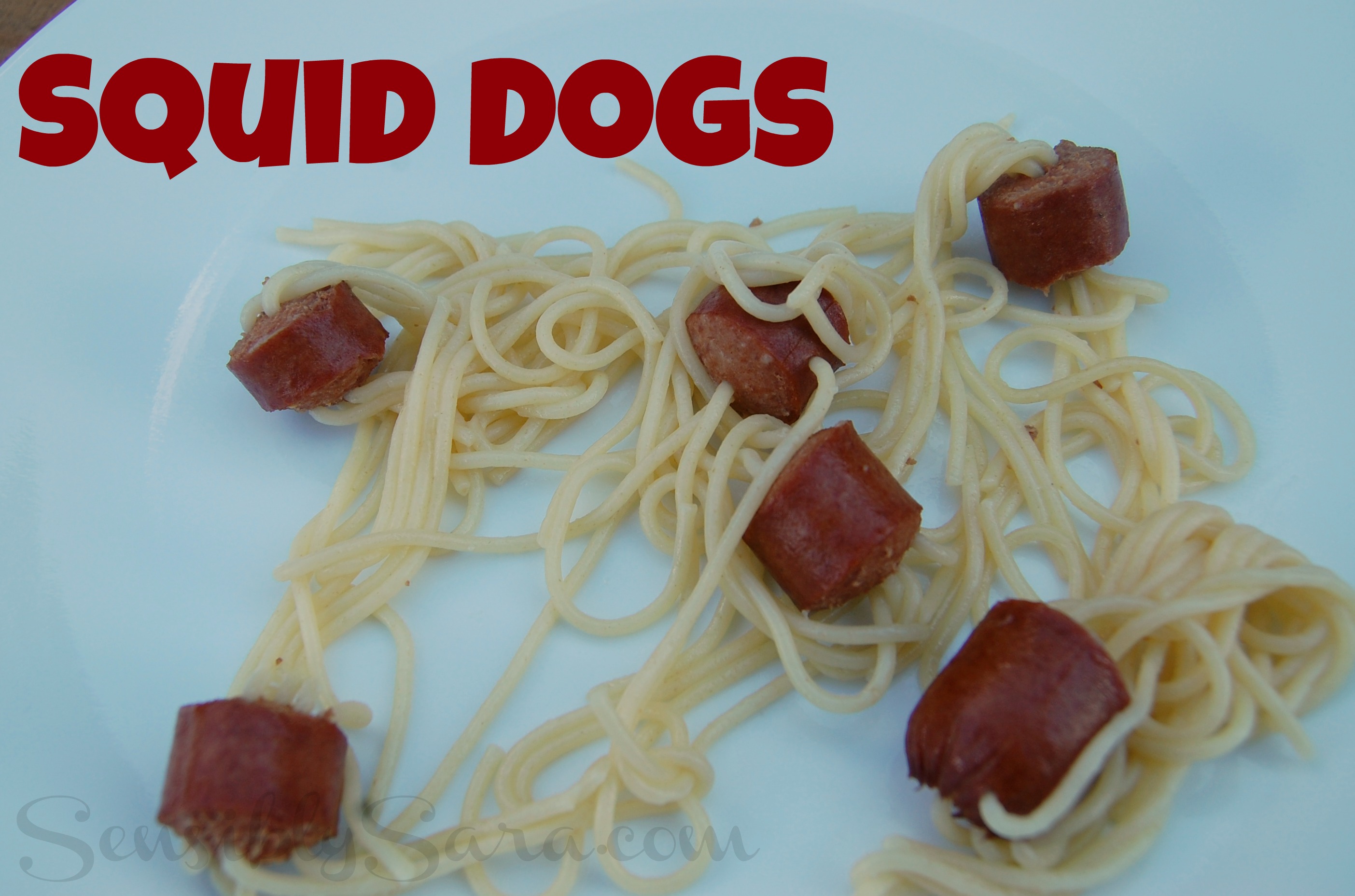 Kids in the Kitchen Squid Dogs