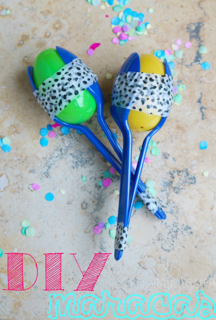 DIY Maracas Craft for Cinco de Mayo OldElPaso [AD]